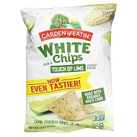 Garden of Eatin&#x27;, White Corn Tortilla Chips With A Touch Of Lime, 10 oz (283 g)