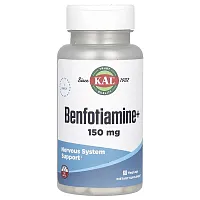 KAL, Benfotiamine+, 150 mg, 60 VegCaps