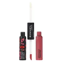 Rimmel London, Provocalips, 16HR Kiss Proof Lip Color, 210 Flirty Fling, 0.14 fl oz (4 ml) / 0.1 fl oz (3 ml)