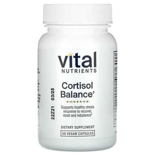 Vital Nutrients, Cortisol Balance, 30 Vegan Capsules