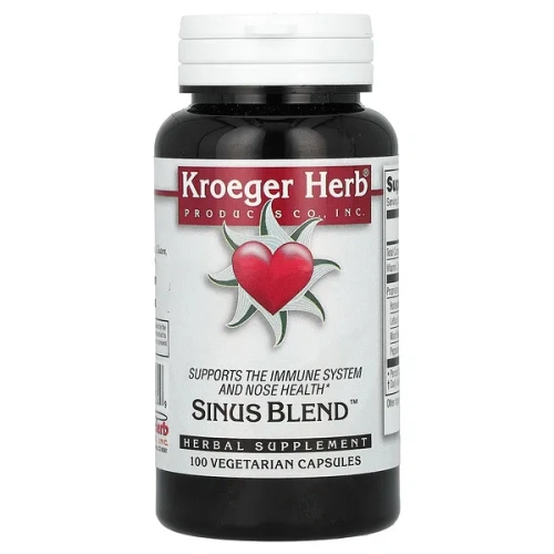 Kroeger Herb Co, Sinus Blend, 100 Vegetarian Capsules