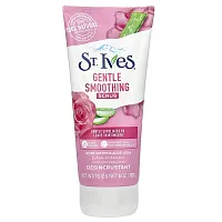 St. Ives, Gentle Smoothing Scrub, Rose Water &amp; Aloe Vera, 6 oz (170 g)