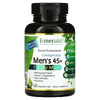 Emerald Laboratories, Coenzymated Men&#x27;s 45+ 1-Daily Multi, 60 Vegetable Caps