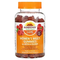 Sundown Naturals, Women&#x27;s Multi Gummies With Biotin &amp; Collagen, Raspberry, 150 Gummies