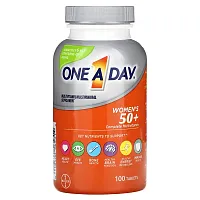 One-A-Day, Women&#x27;s 50+, Complete Multivitamin, 100 Tablets