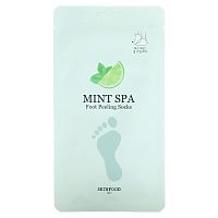 Skinfood, Mint Spa Foot Peeling Socks, 2 носка, 20 г