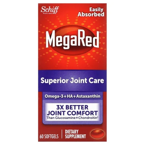 Schiff, MegaRed, Superior Joint Care, 60 Softgels