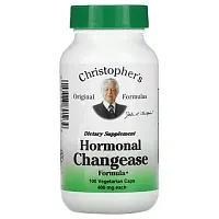 Christopher's Original Formulas, Hormonal Changease Formula, 450 мг, 100 вегетарианских капсул