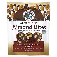 Almondina, Almond Bites, шоколадно-миндальный изюм, 142 г (5 унций)