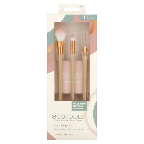 EcoTools, Set + Sleigh Kit, Limited Edition, 4 Piece Gift Set фото 2