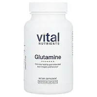 Vital Nutrients, Glutamine, 100 Vegan Capsules