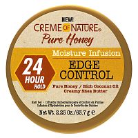 Creme Of Nature, Pure Honey, Moisture Infusion, гель для волос, контролирующий контуры волос, 63,7 г (2,25 унции)