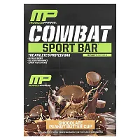 MusclePharm, Combat Sport Bar, Chocolate Peanut Butter Cup, 12 Bars, 1.9 oz (54 g) Each