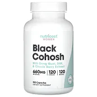 Nutricost, Women, Black Cohosh, 660 mg, 120 Capsules