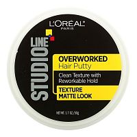 L'Oreal, Studio Line, Overworked Hair Putty, 1.7 oz (50 g)