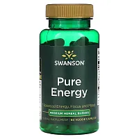 Swanson, Pure Energy, 60 Veggie Capsules