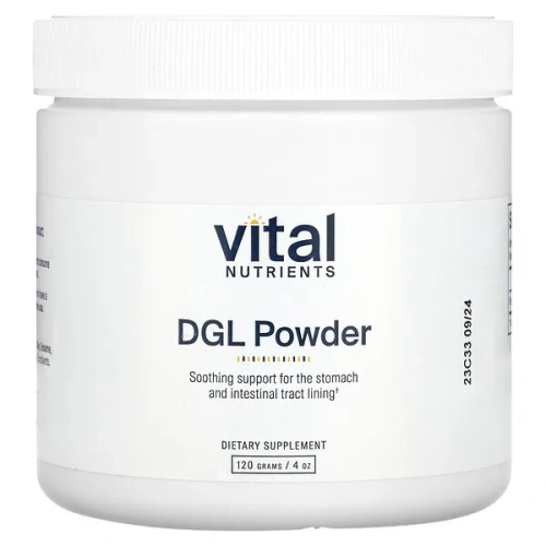 Vital Nutrients, DGL Powder, 4 oz (120 g)