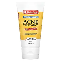 De La Cruz, Acne Treatment Ointment with 10% Sulfur, Maximum Strength, 2.6 oz (74 g)