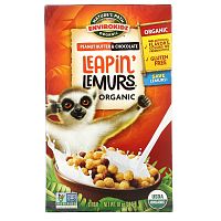 Nature's Path, Envirokidz Organic, Зерновые хлопья Leapin 'Lemurs, арахисовое масло и шоколад, 10 унций (284 г)