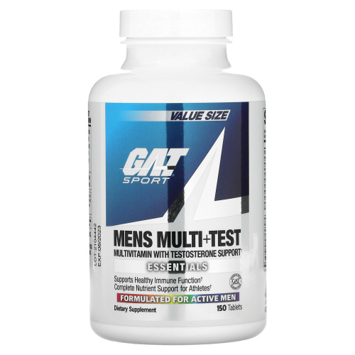 GAT, Mens Multi + Test, 150 таблеток фото 3