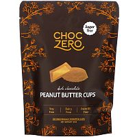 ChocZero, конфеты из темного шоколада с арахисовой пастой, 6 штук, 85 г (3 унции)