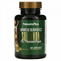 Nature's Plus, Advanced Therapeutics, Isoflavone Rx-Phytoestrogen, озофлавоны сои, 30 таблеток