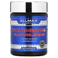 ALLMAX, Йохимбин гидрохлорид и раувольсцин, 3,0 мг, 60 капсул