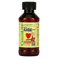 ChildLife Essentials, Essentials, Zinc Plus, Natural Mango Strawberry , 4 fl oz (118 ml)