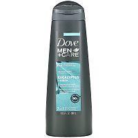 Dove, Men + Care, шампунь и кондиционер 2 в 1, восстанавливающее действие, эвкалипт и береза, 355 мл (12 жидк. Унций)