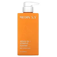 Medix 5.5, Body Treatment Cream, Argan Oil + Vitamin E, 15 fl oz (444 ml)