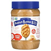 Peanut Butter & Co., Crunch Time, спред из арахисового масла, 16 унц. (454 г)