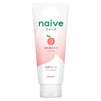 Kracie, Naive, Face Wash, Peach Leaf, 4.5 oz (130 g)