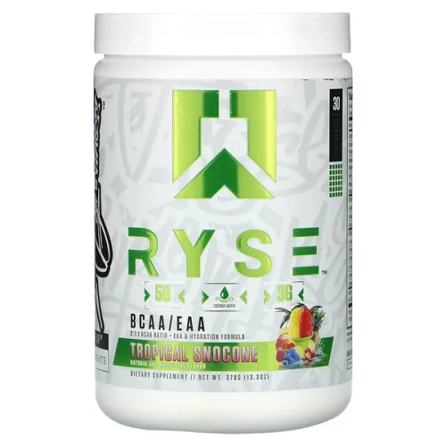 RYSE, BCAA / EAA, Tropical Snocone, 13.3 oz (378 g)