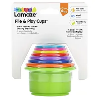 Lamaze, Pile &amp; Play Cups, 6 Months+, 8 Piece Set