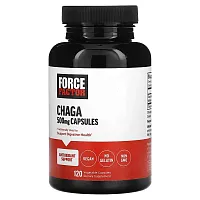 Force Factor, Chaga, 500 mg, 120 Vegetable Capsules