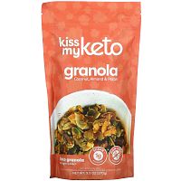 Kiss My Keto, Keto Granola, Кокос, миндаль и пекан, 9,5 унций (270 г)