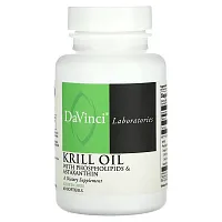 DaVinci Laboratories of Vermont, Krill Oil, 60 Softgels