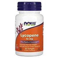 NOW Foods, Lycopene, 10 mg, 60 Softgels