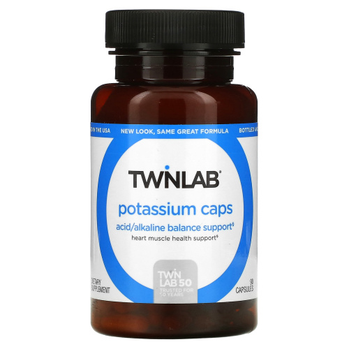 Twinlab, Potassium Caps, 90 Capsules