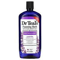 Dr. Teal&#x27;s, Foaming Bath With Pure Epsom Salt,  Lavender, 34 fl oz (1,000 ml)