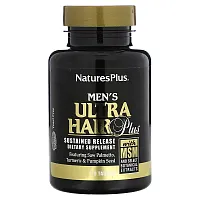 NaturesPlus, Men&#x27;s Ultra Hair Plus, With MSM and Select Botanical Extracts, 60 Tablets