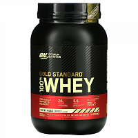 Optimum Nutrition, Gold Standard 100% Whey, протеиновая сыворотка со вкусом мороженого, 907 г (2 фунта)