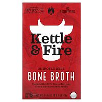 Kettle &amp; Fire, Bone Broth, Chipotle Beef, 16.9 oz (479 g)