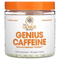 The Genius Brand, Genius Caffeine, 100 Veggie Capsules