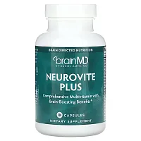 BrainMD, Neurovite Plus, 120 Capsules