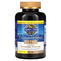 Garden of Life, Primal Defense, Ultra, Ultimate Probiotic Formula, 216 UltraZorbe Vegetarian Capsules