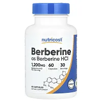 Nutricost, Berberine, 1,200 mg, 60 Capsules (600 mg per Capsule)