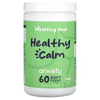 Healthy Pup, Healthy Calm, Anxiety, For Dogs, 60 Soft Chews, 4.6 oz (132 g)