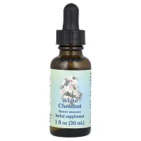 Flower Essence Services, White Chestnut, Flower Essence, 1 fl oz (30 ml)