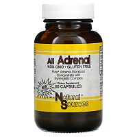 Natural Sources, All Adrenal, 60 капсул